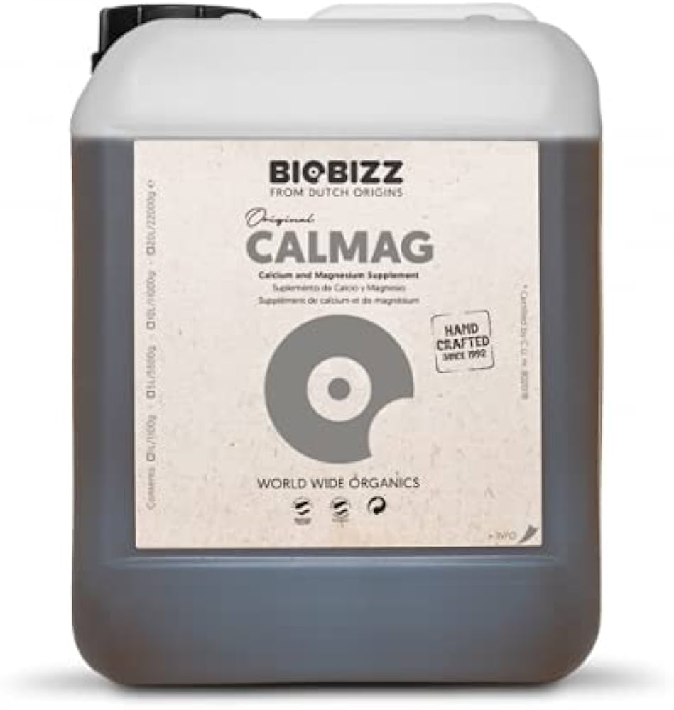 BioBizz CALMAG Calcium and Magnesium Supplement | 5 L