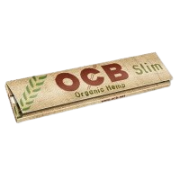 OCB Organic Hemp King Size Slim - 109x44mm - 32 Blatt pro Heftchen