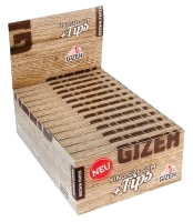 Gizeh BROWN King Size Slim Papers + Tips