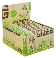 Gizeh Hanf & Gras King Size Slim Papers + Tips