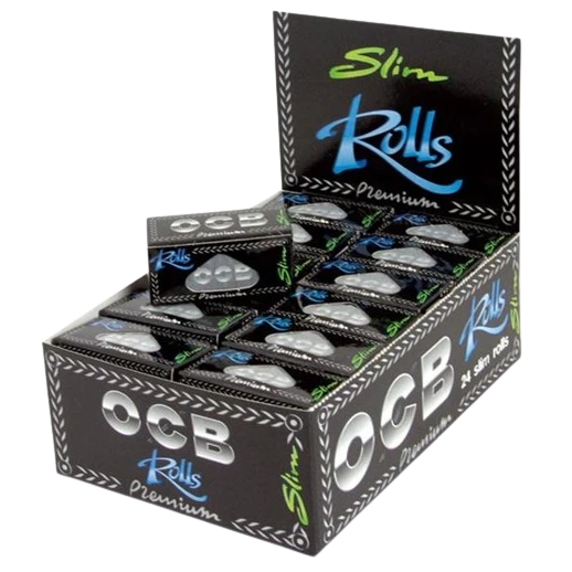 OCB Schwarz Premium Slim Rolls - 4m