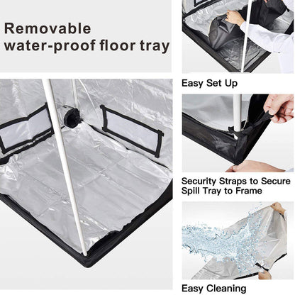 Growbox ECO DM - 100x 100x 200 cm