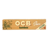 OCB Bamboo King Size Slim + Tips - 118x44mm - 32 Blatt und 32 Tips