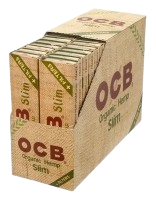 OCB Organic Hemp Papers Slim + Tips