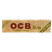 OCB Organic Hemp Papers Slim + Tips