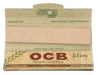 OCB Organic Hemp Papers Slim + Tips