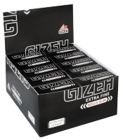 Gizeh EXTRA FINE (Black) Rolls Slim