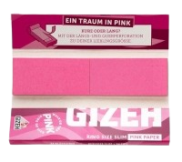 Gizeh ALL PINK King Size Slim Papers + Tips