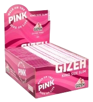 Gizeh ALL PINK King Size Slim