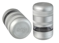 CNC Aluminium Grinder/Pollinator 7-part, ø 55mm, Chongz POD silber