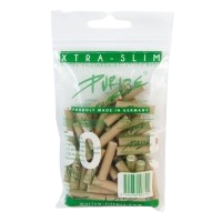 PURIZE® XTRA Slim Size ORGANIC Aktivkohlefilter 50er Packung