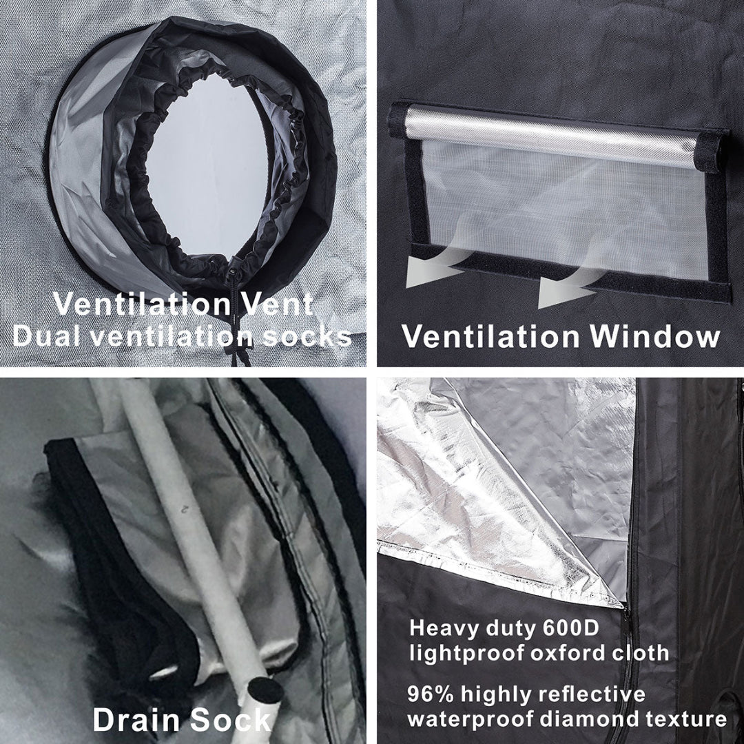 Growbox ECO DM - 100x 100x 200 cm